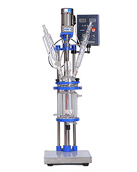 <b>S-1L Jacketed Glass Reactor</b>