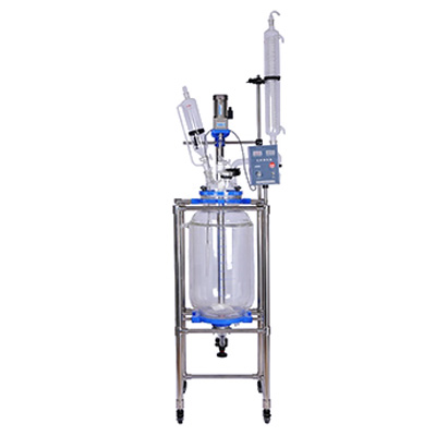 50l jacketed glass reactor