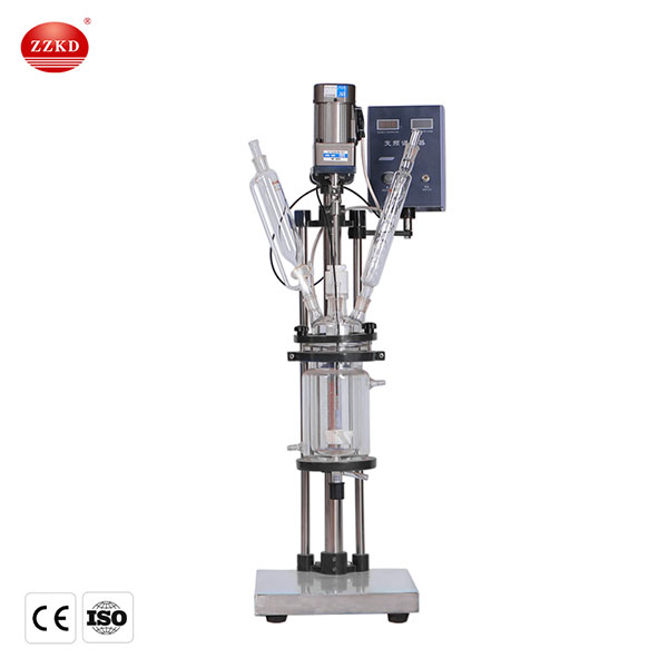 chemical laboratory glass reactor