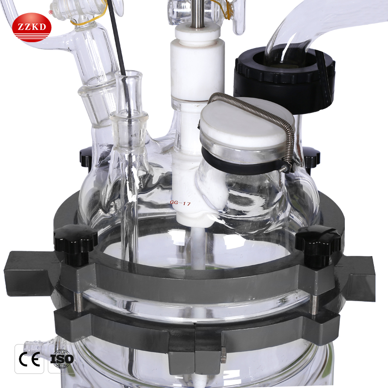 100L Jacketed Glass Reactor