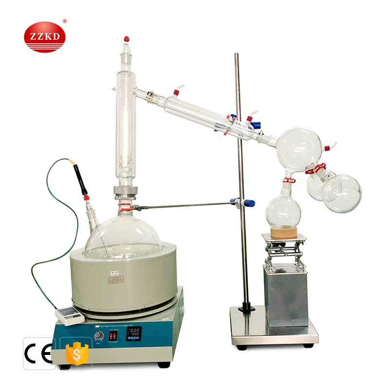 short path distillation for cbd