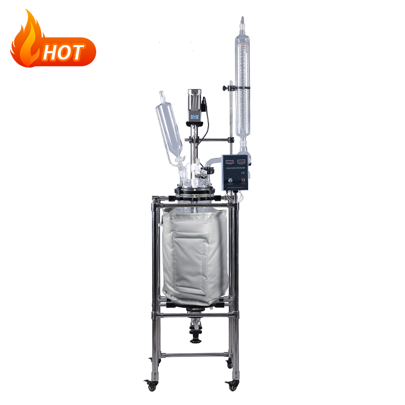 20l glass jacketed reactor