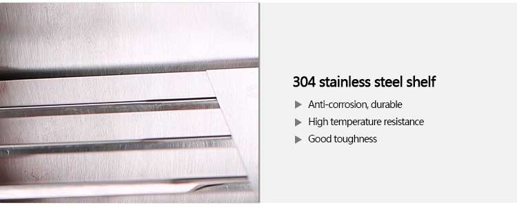 304 stainless steel shelf