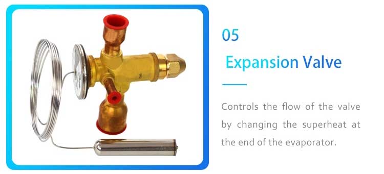 Laboratory cooling pump expansion valve