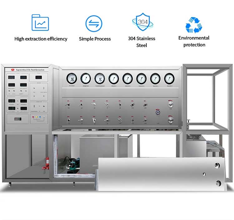 Supercritical extraction equipment