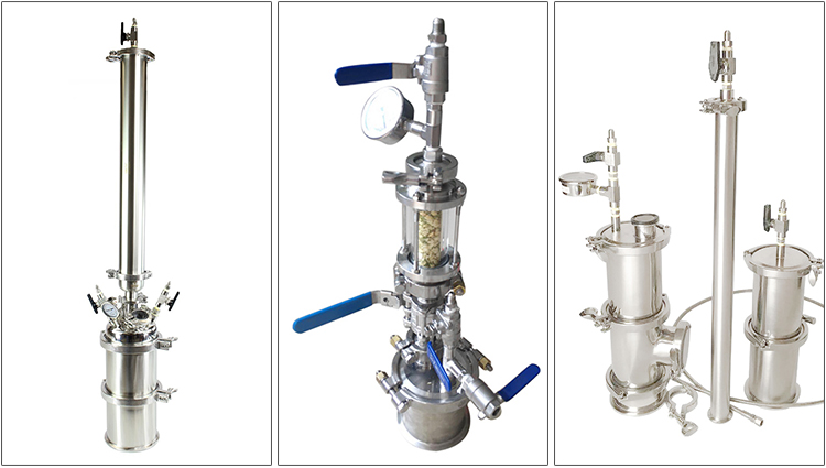 Closed loop extraction equipment