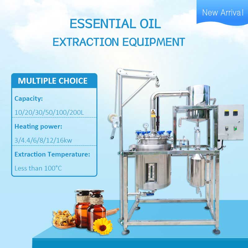 Essential oil extraction equipment